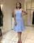 Vestido Azul Claro Linho - comprar online