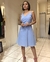 Vestido Azul Claro Linho na internet