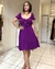 Vestido Trançado Roxo - Pérola Deusa: Loja de Roupas - Roupas, Look Trabalho, Moda Online