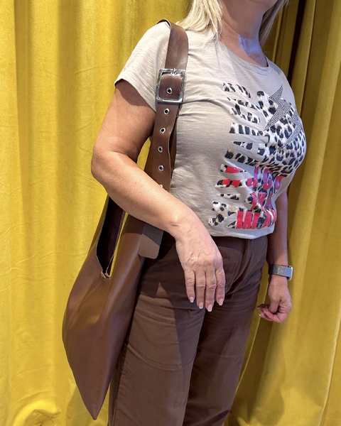 BANDOLERA POSITANO MARRON - comprar online