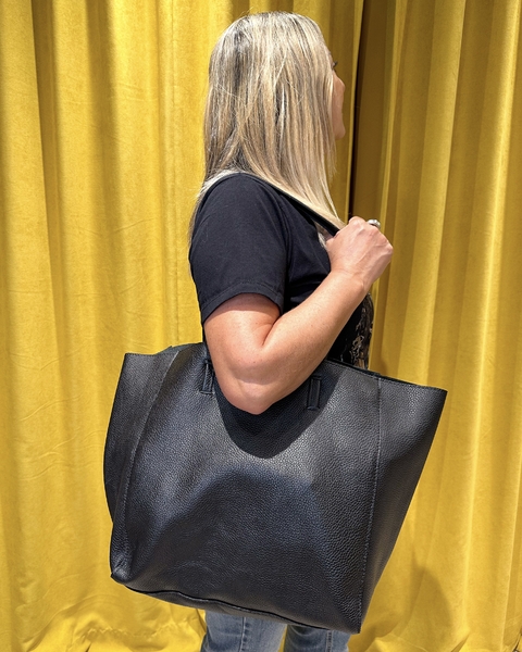 TOTE BAG AMALFI NEGRO - comprar online