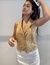 CHALECO DAISY DORADO en internet