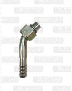 Conexão #10 45° Aluminio Com Clip