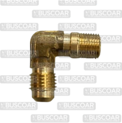 Cotovelo Latão c/ Lado Conico 1/4 SAE x 1/8 NPT S/ Schrader - comprar online