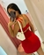 Vestido Roma Crepe Vermelho na internet