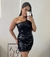 Vestido Paetês um ombro só
