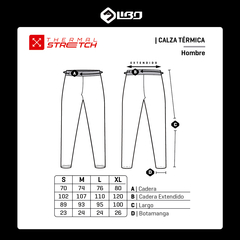 LIBO | CALZA TERMICA | HOMBRE - Mono Trail | Tienda Online