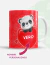 Taza personalizada me encanta estar a tu lado panda en internet