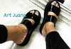 Sandalias Juana negro
