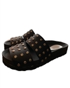 Sandalias rockeras negro