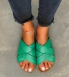 Sandalias Belén verde