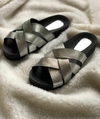 Sandalias Belén plateada