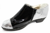 Bota texana plateado