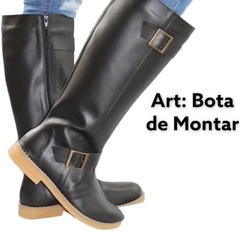 Botas de montar con hebilla
