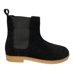 Botinetas elastizadas color negro - comprar online