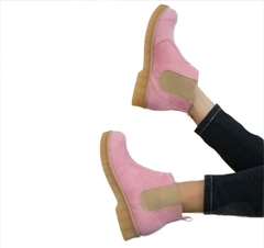 Botinetas elastizadas rosa