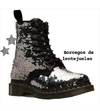 Borcego con lentejuelas