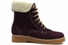Botas de gamuza con corderito