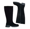 Bota de montar gamuzado