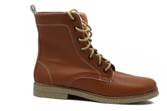 Borcego Clasico Marron Con Base Amarilla - comprar online
