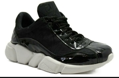 Zapatillas semil y charol