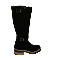 Bota de montar con hebilla