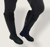 Bota de montar doble hebilla