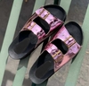 Sandalia birk metalizada