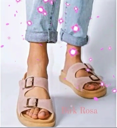 Sandalia Birk pink