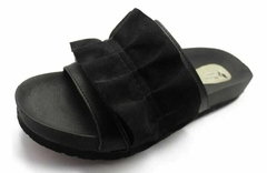 Sandalia volados negro