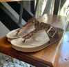 Sandalia ojota animal print