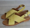 Sandalias tiras cruzadas con tira