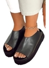 ⁶Sandalia málaga negro