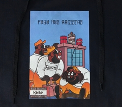 MOLETOM CANGURU FOGO NOS RACISTAS - comprar online