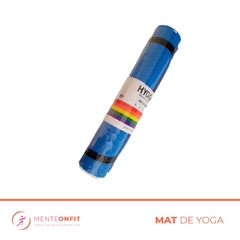 Colchoneta Mat Goma Eva de 6mm 173 X 61 cm + correa