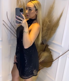 VESTIDO PAETÊ JULY na internet