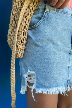 SAIA JEANS CLÁSSICA LAVAGEM CLARA na internet