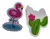 Flamenco Cactus Goma De Borrar Divertida Kawaii Pack *2 - Play House Deco