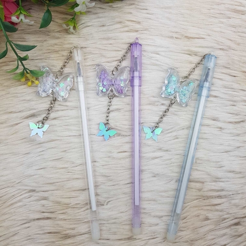 Caneta Apagável Borboleta 0.4mm