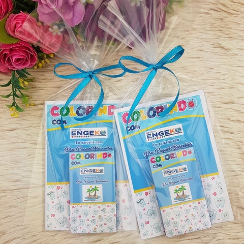 Kit de colorir pequeno - Dentinho