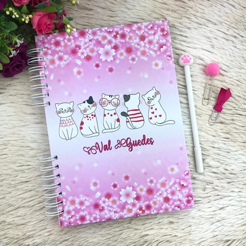 Caderno Personalizado - Grande 19x27cm