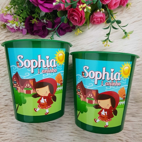 Baldinho 1L - Chapeuzinho Vermelho