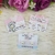 Brinco com card personalizado