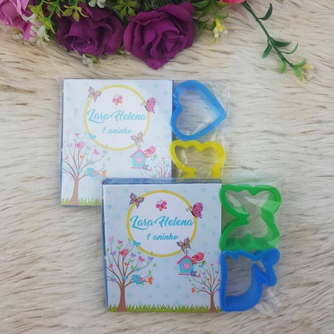 Massinha de modelar com molde - Jardim encantado