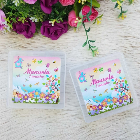 Caixa organizadora - Jardim encantado