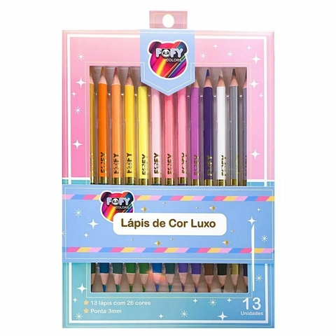 LÁPIS DE COR LUXO - FOFY