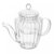 Bule em vidro borossilicato Classic vintage alto 600 ml na internet