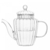 Bule em vidro borossilicato Classic vintage alto 600 ml