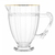 Jarra de cristal Imperial Fio de ouro - Linha Elfos - loja online
