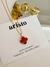 Collar Camila rojo - comprar online